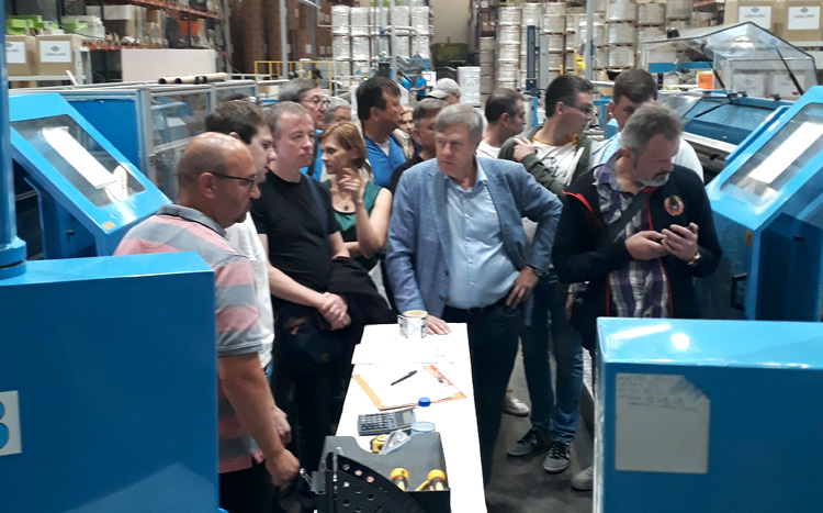 Distribuidores Xerox EurAsia visitam Clipouro